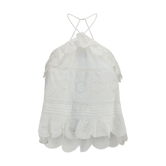 Marant Etoile Women Prisha Ruffle Top